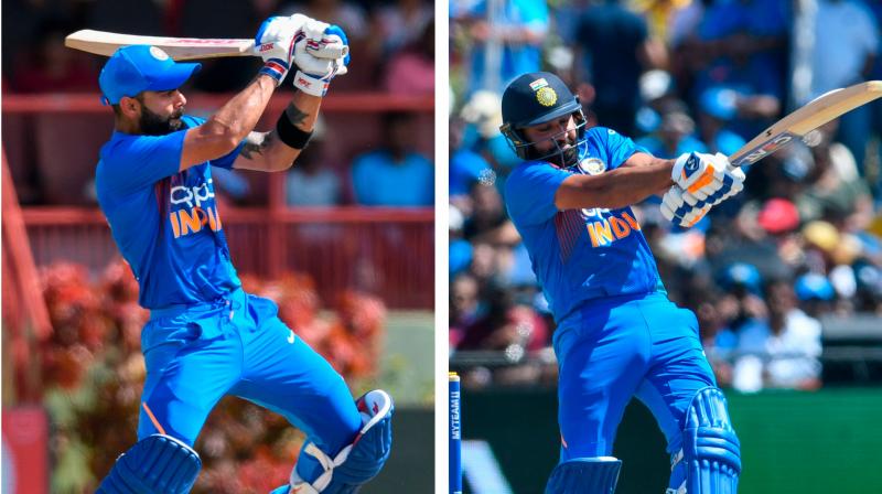 Virat Kohliâ€™s latest fifty puts him on par with Rohit Sharma to equal a new record