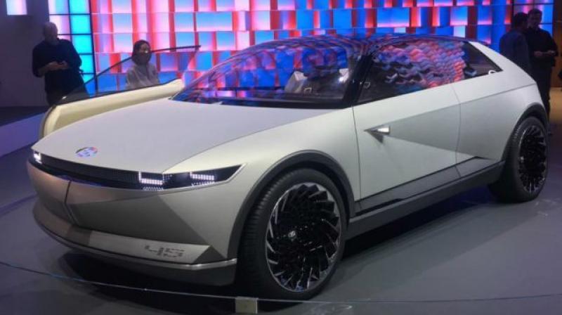 The 45 EV Concept previews Hyundaiâ€™s self-driving electric cars of future