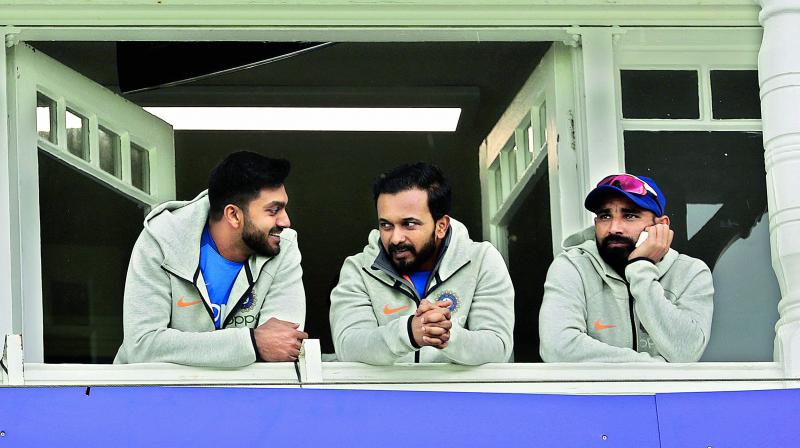 The frustrating English weather finally caught up with the Indian team