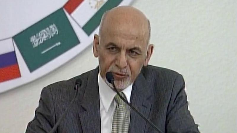 Afghanistans President Ashraf Ghani at the Heart of Asia Conference, in Amritsar on Sunday. (Photo: ANI Twitter)