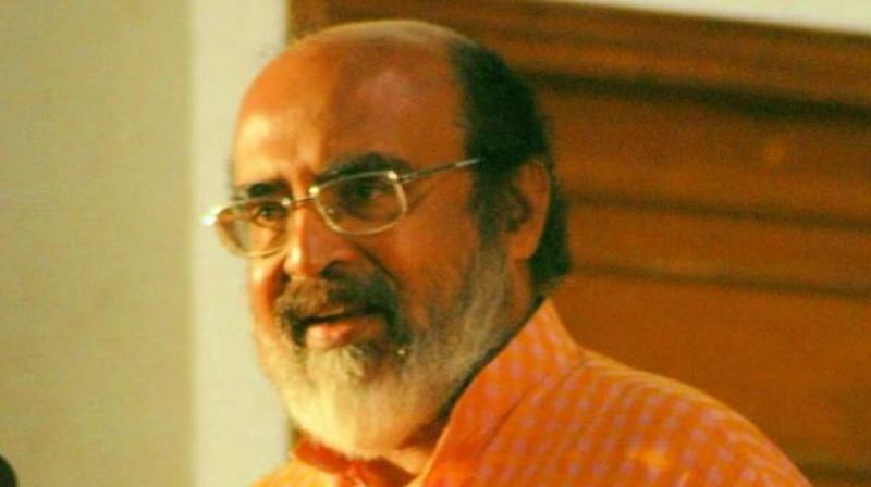 Finance minister Dr T. M. Thomas Isaac