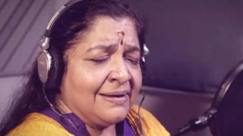 Playback singer Chitra sang a song for LS polls in Kerala. The 4-min election song, Bharatha Bhagya Vidhathakkal Naam written by K. Jayakumar, former chief secretary (Kerala), encourages people to vote without fear.