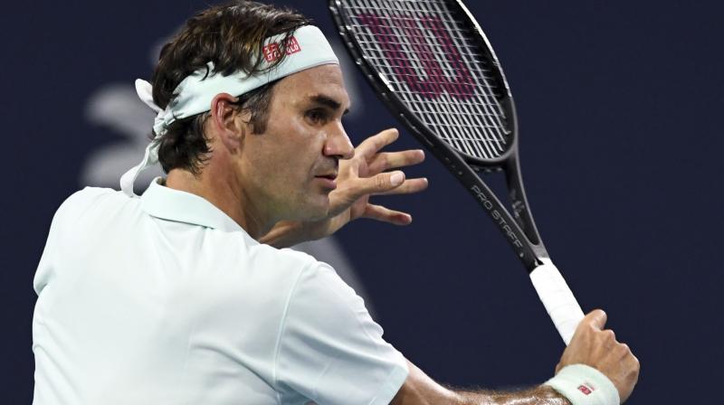 Federer was superb in dismantling the 19 year-olds game, but knows with huge serving Isner lying in wait in what will be the former world number ones 50th ATP Masters final, the key will be to defuse the reigning Miami Open champions monster service game. (Photo: AP)