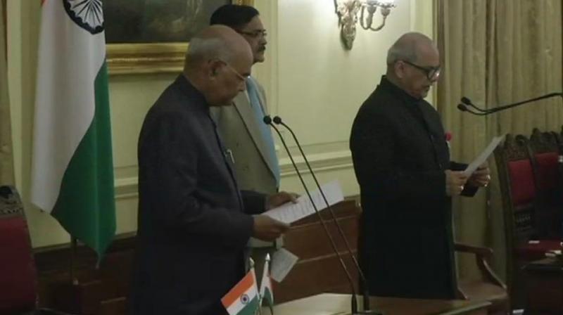 Justice Pinaki Ghose takes oath as first Lokpal of India