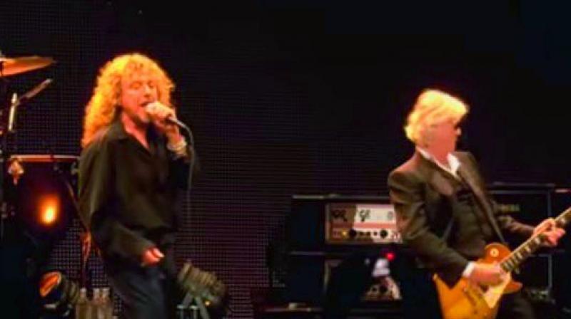 Led Zeppelin concert, 2007.
