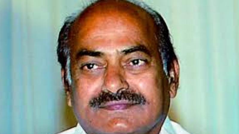 TDP MP JC Diwakar Reddy created a ruckus at the airport after showing up late for his flight. (Photo: File)