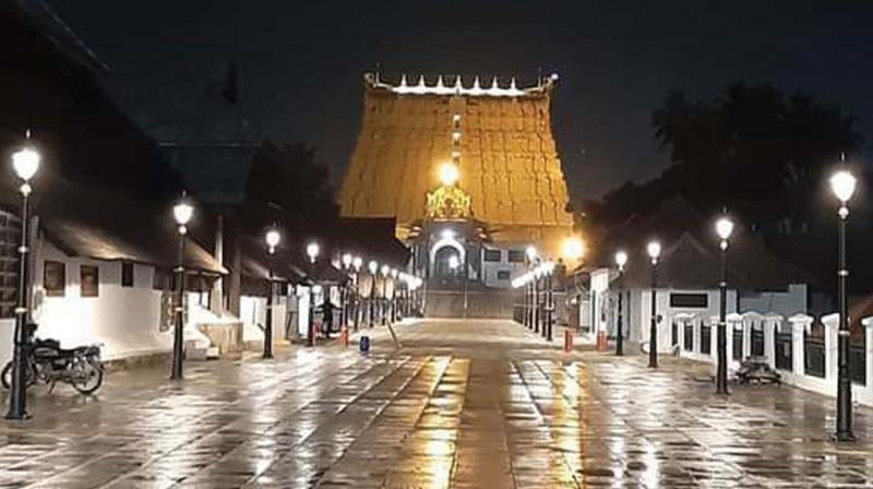 Portion of Sri Padam Palace in Thiruvananthapuram razed