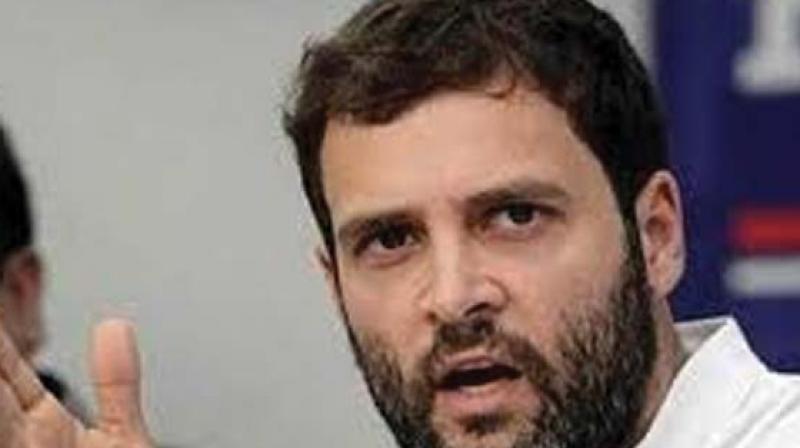 Partyâ€™s poll campaign song a big hit: Rahul Gandhi