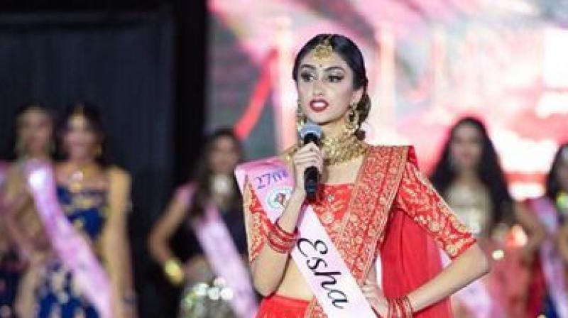 Fashionista Esha Kode at tender age of 17 has won multiple beauty pageants
