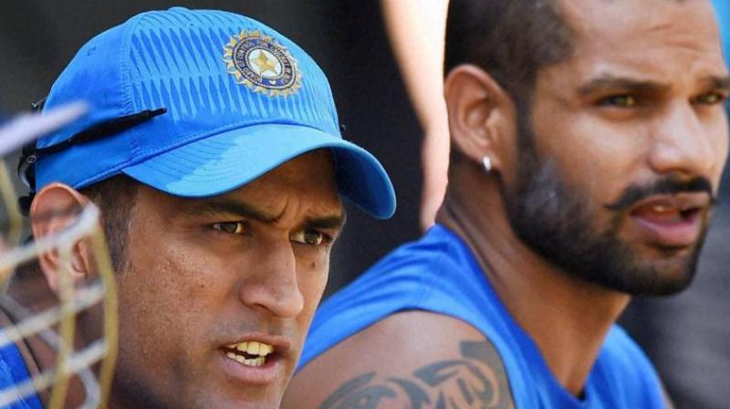 Shikhar Dhawan says MS Dhoni should take retirement call on his own terms