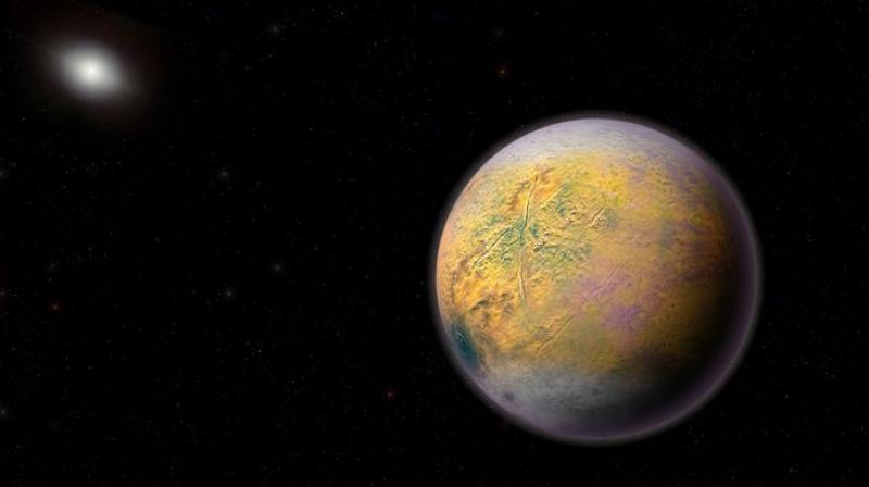 A round frozen world just 186 miles (300 kilometres) across, the Goblin was spotted by astronomers in 2015 around Halloween, thus its spooky name. (Photo: AP)