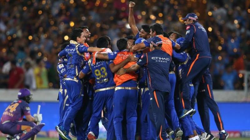 Mumbai Indians turned the match around in the very last over, to clinch their third IPL title. (Photo: BCCI)