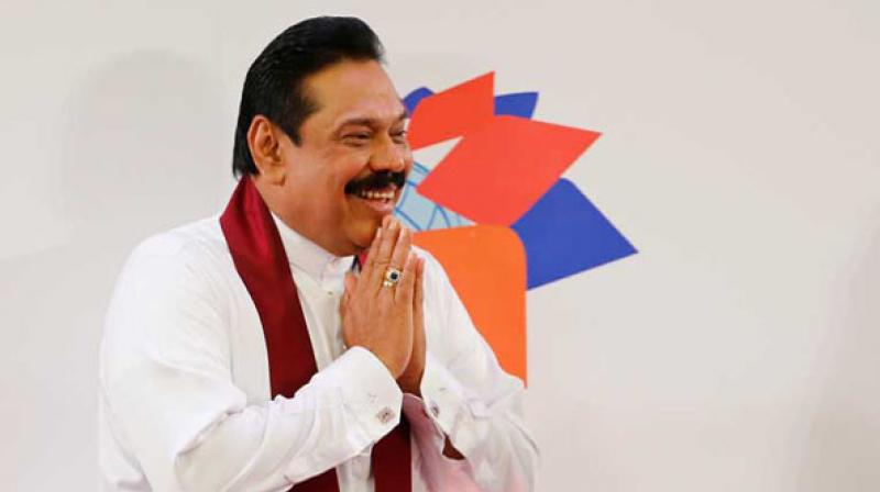 Former Sri Lankan President Mahinda Rajapaksa