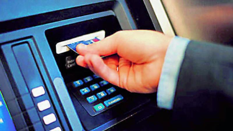 ATM/debit card-related frauds saw a 26 per cent rise with 6,996 cases were reported in 2016