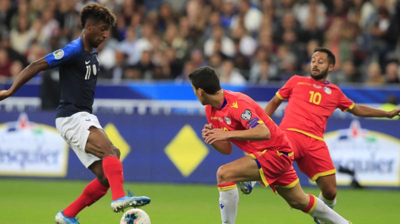 Kingsley Coman\s hattrick helps France thrash Andorra 3-0