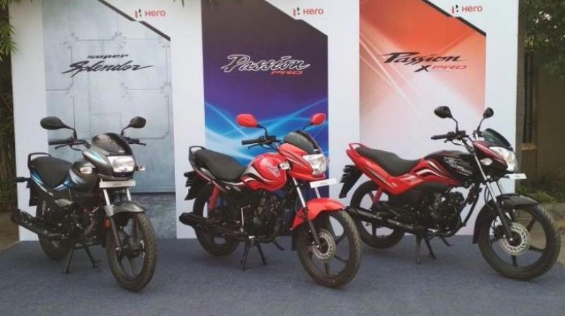Two-wheeler major Hero MotoCorp on Monday reported its highest ever monthly sales.