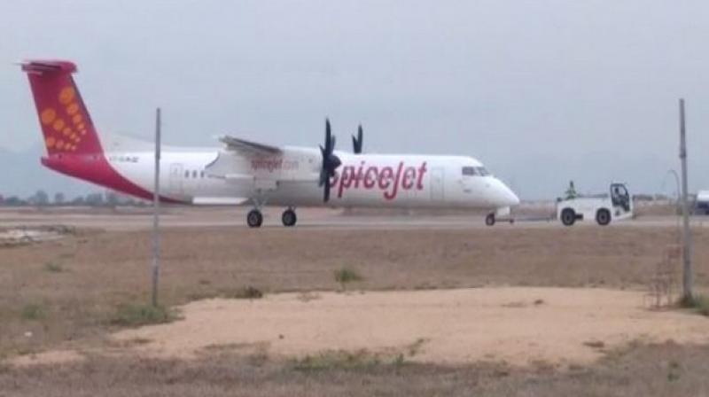 Andhra: SpiceJet flight hits technical snag; lands soon after take-off