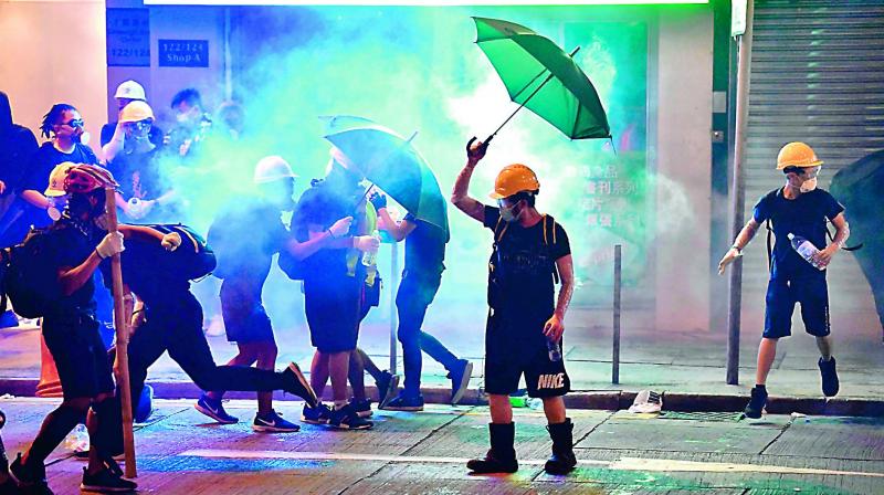 Protests continue as Hong Kong plunges into deep crisis