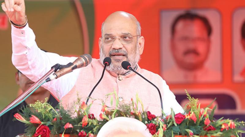 Don\t vote for development; vote for National Security: Amit Shah