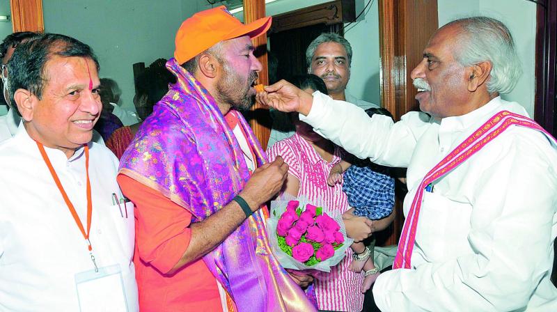 TRS, Congress do enough to halt BJP wave in state