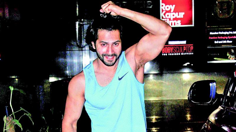 Varun Dhawanâ€™s committed to fitness