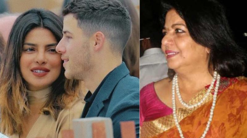 Madhu Chopra met Priyanka Chopras boyfriend Nick Jonas for the first time.