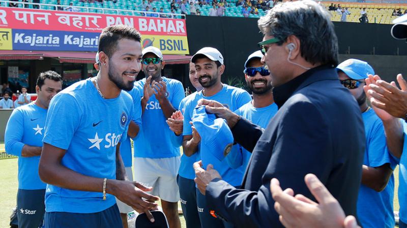 Virat Kohli heaped praises on Hardik Pandya ahead of Indias Champions Trophy clash against Sri Lanka. (Photo: BCCI)