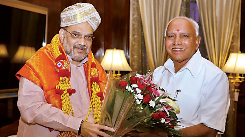 After Amit Shahâ€™s green signal, BS Yediyurappa forms Cabinet Tuesday