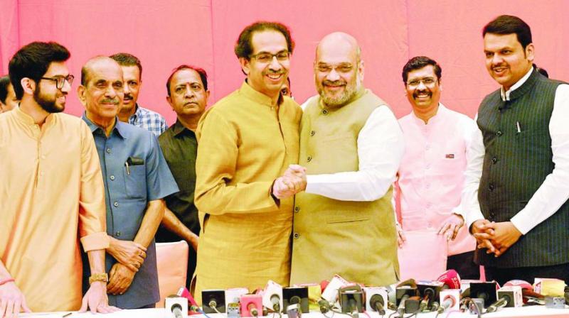 Shiv Sena-BJP poll tie-up: Will alliance survive?