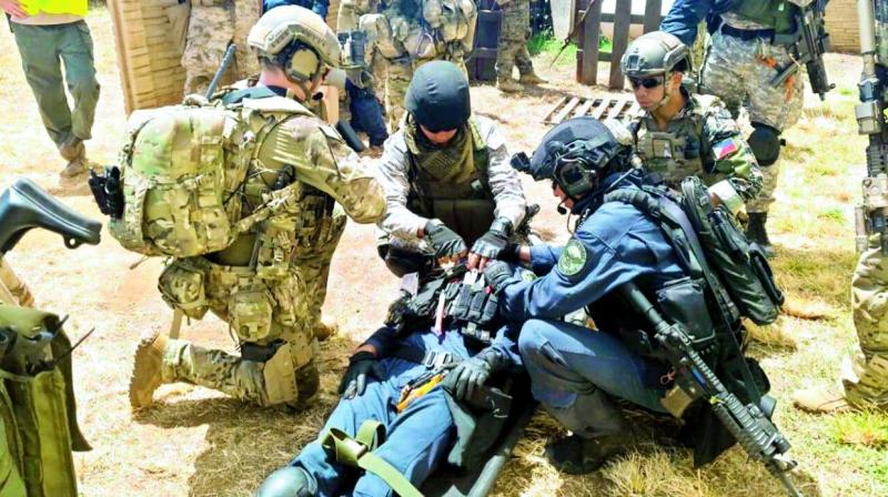 US troops in Hyderabad for special training