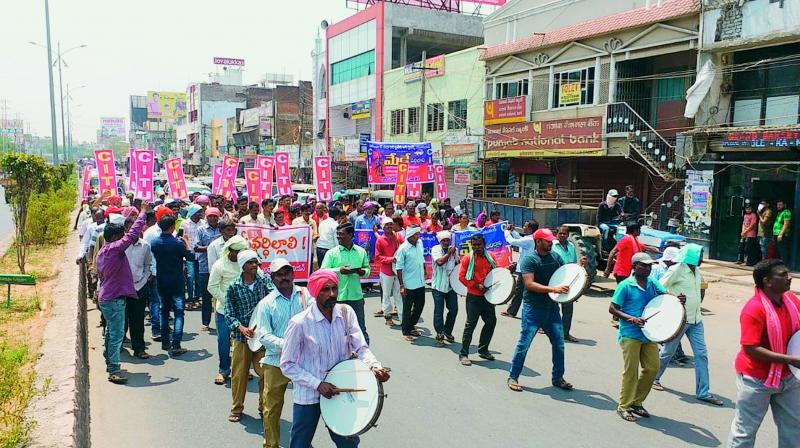 Karimnagar: Workers urged to fight for their rights