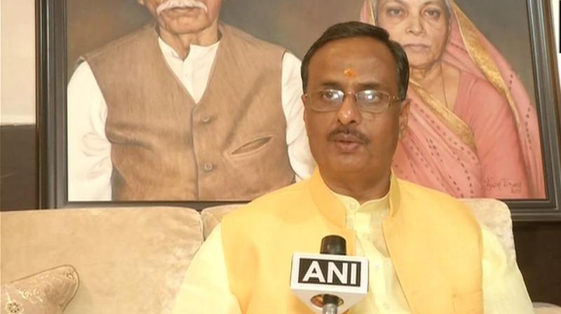 The SP-BSP has said that they dont need Congress because it has maligned intentions. So this boat Yatra is vote yatra with maligned intentions, said Dinesh Sharma. (Photo: ANI)