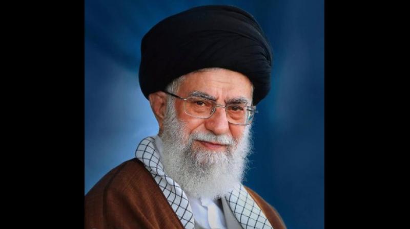 The current situation in Kashmir and the disputes between India and Pakistan regarding it are a result of the vicious British governments measures while leaving the Indian subcontinent, the leader tweeted. (Photo: Twitter | @Khamenei_ir)