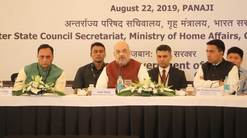 Amit Shah chairs Western Zonal Council meet in Goa