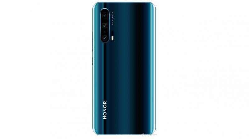 Honor 20 Pro poses for the camera, shows off quad rear shooters