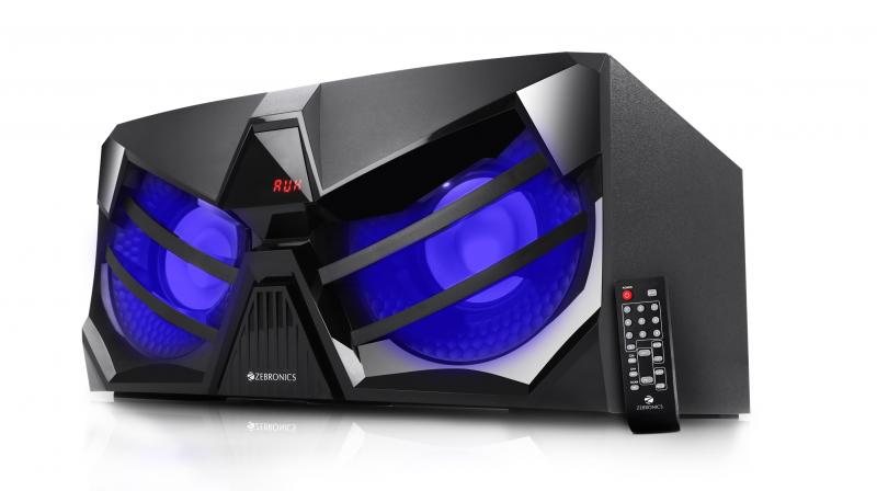 Zebronics launches Zeb-Space Car boombox 2.1 channel speaker