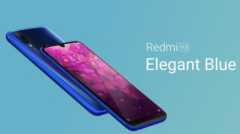 Xiaomi launches selfie-centric Redmi Y3 in India