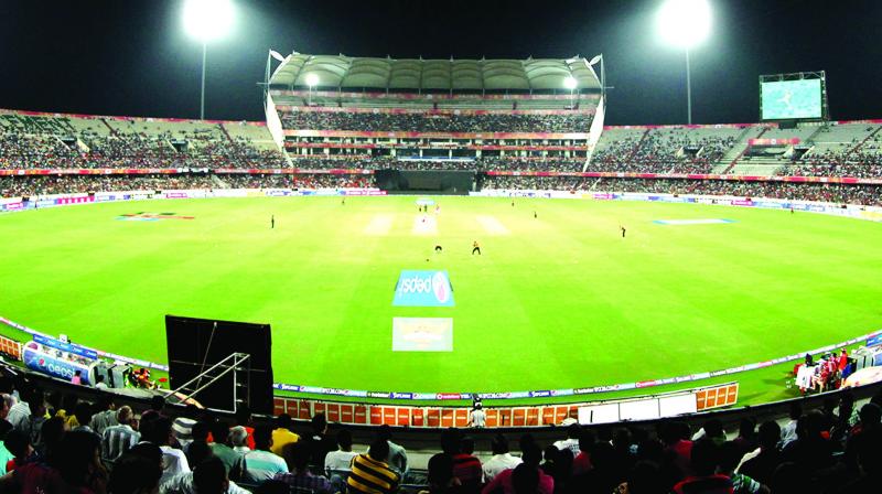 Gross irregularities have been detected with regard to the installation of a canopy and other related works at the Rajiv Gandhi International Cricket Stadium, headquarters of the Hyderabad Cricket Association.