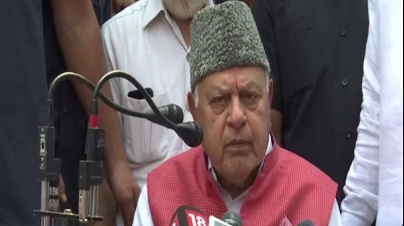 â€˜Centre trying to open RSS branches in J&K, divide people in valleyâ€™: Farooq Abdullah