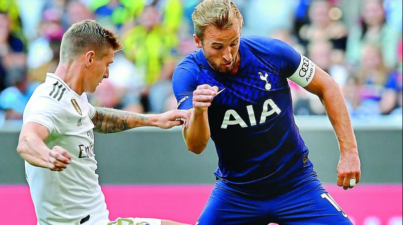 Hotspursâ€™ Harry Kane turns up heat as Madrid continue to misfire