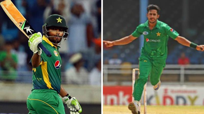 Azam stroked yet another hundred against the West Indies and Hasan Ali claimed five wickets as Pakistan beat hosts by 74 runs in second ODI to level the three-match series. (Photo: AFP)