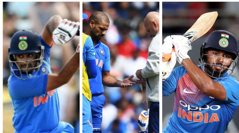 ICC CWCâ€™19: Rayudu vs Pant; Cricket experts debate over who should replace Dhawan