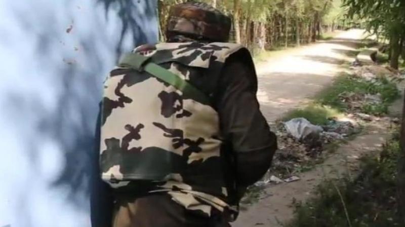 This incident comes the day after two terrorists were killed on Thursday in an encounter with the security forces in Kupwara district of Jammu and Kashmir. (Photo: Twitter | ANI)