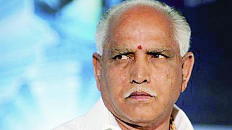 BS Yeddyurappa accused of paying Rs 1,800 crore to BJP brass
