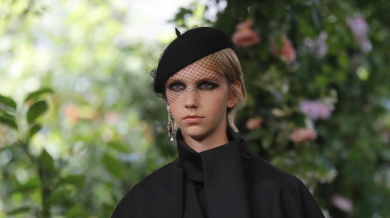 Smokey eyes are given bold new twist this Paris Fashion Week