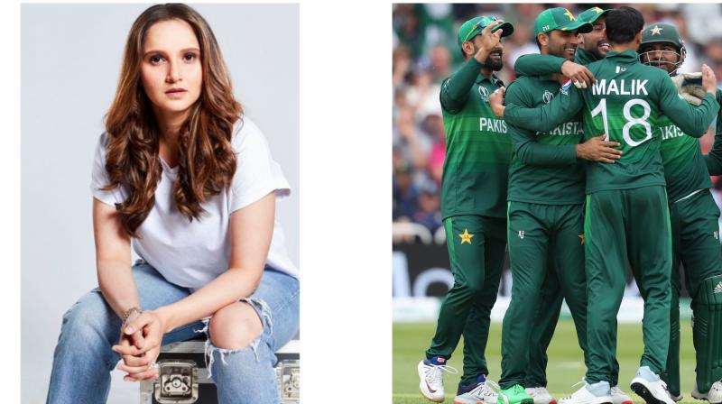 Sania Mirza congratulates hubby Shoaib and Co for the win versus England