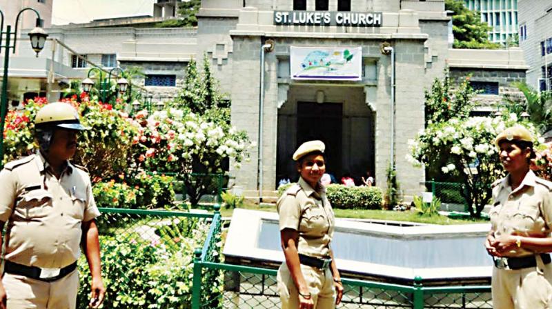 Lanka fallout: Places of worship on alert in Bengaluru