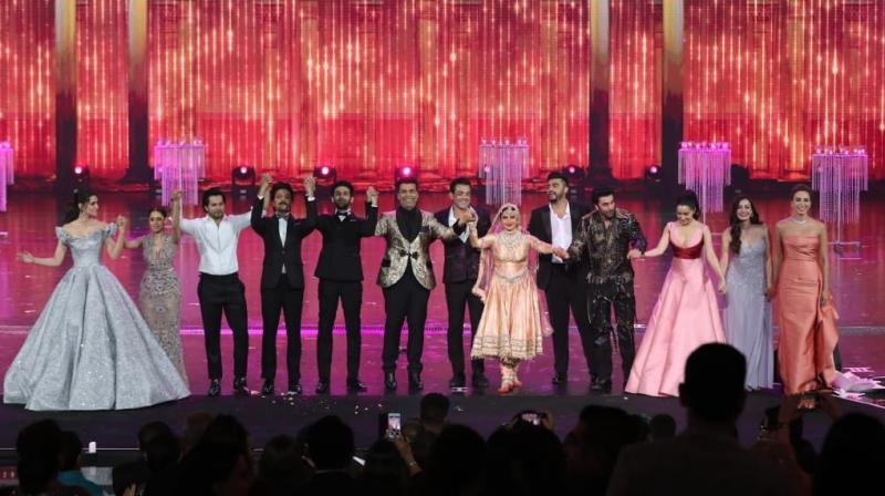 Celebrities at IIFA 2018 awards. (Photo: Twitter/IIFA Awards)