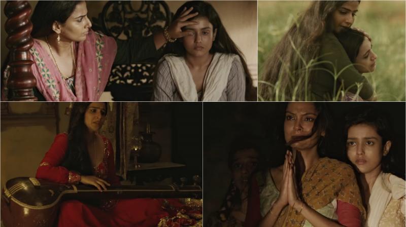 Stills from the song