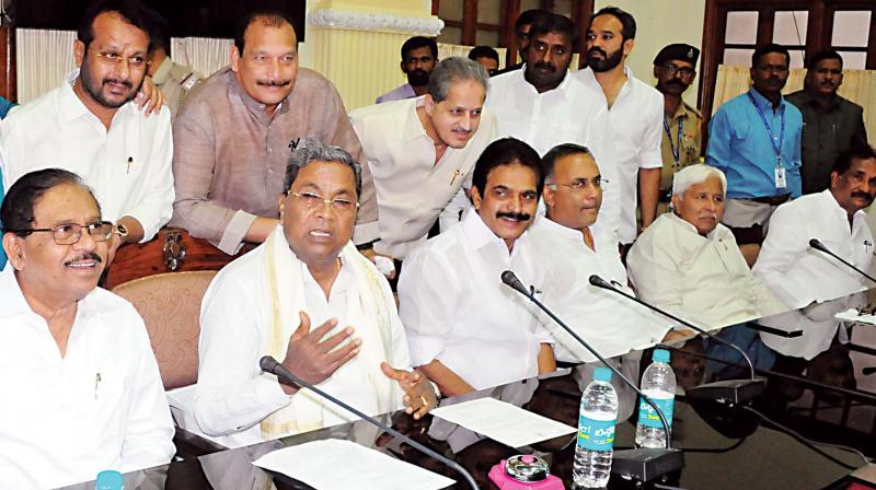 Siddaramaiah to rebels: Return or face music